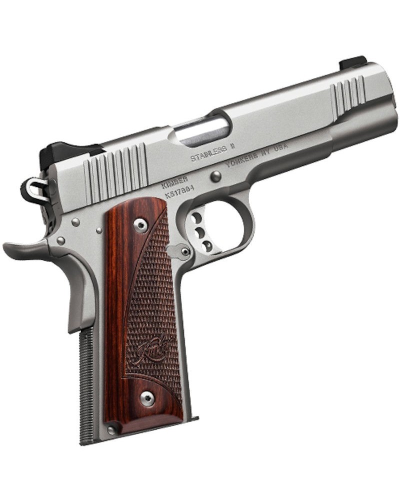 Pistolet Kimber 1911 Stainless II Inox 45 ACP