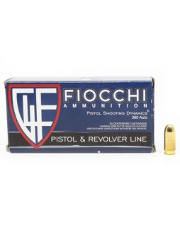 Cartouches Fiocchi Cal. 380...