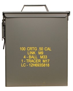Caisse à munitions Steel M9...