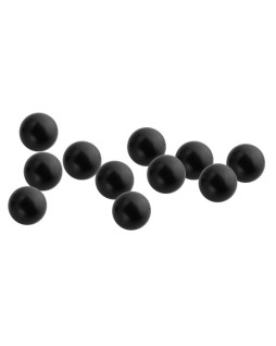 Balles caoutchouc et métal...