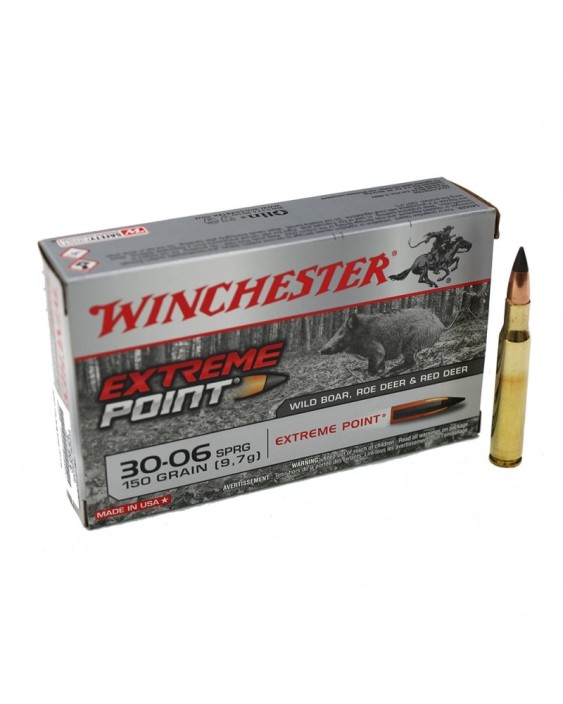 Balles Winchester cal. 3006 Springfield 150 gr Extreme Point x20
